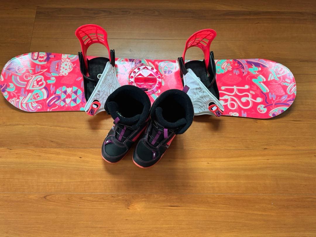 k2 ジュニアキッズ　スノーボード バインディング　ブーツ　3点セット　110