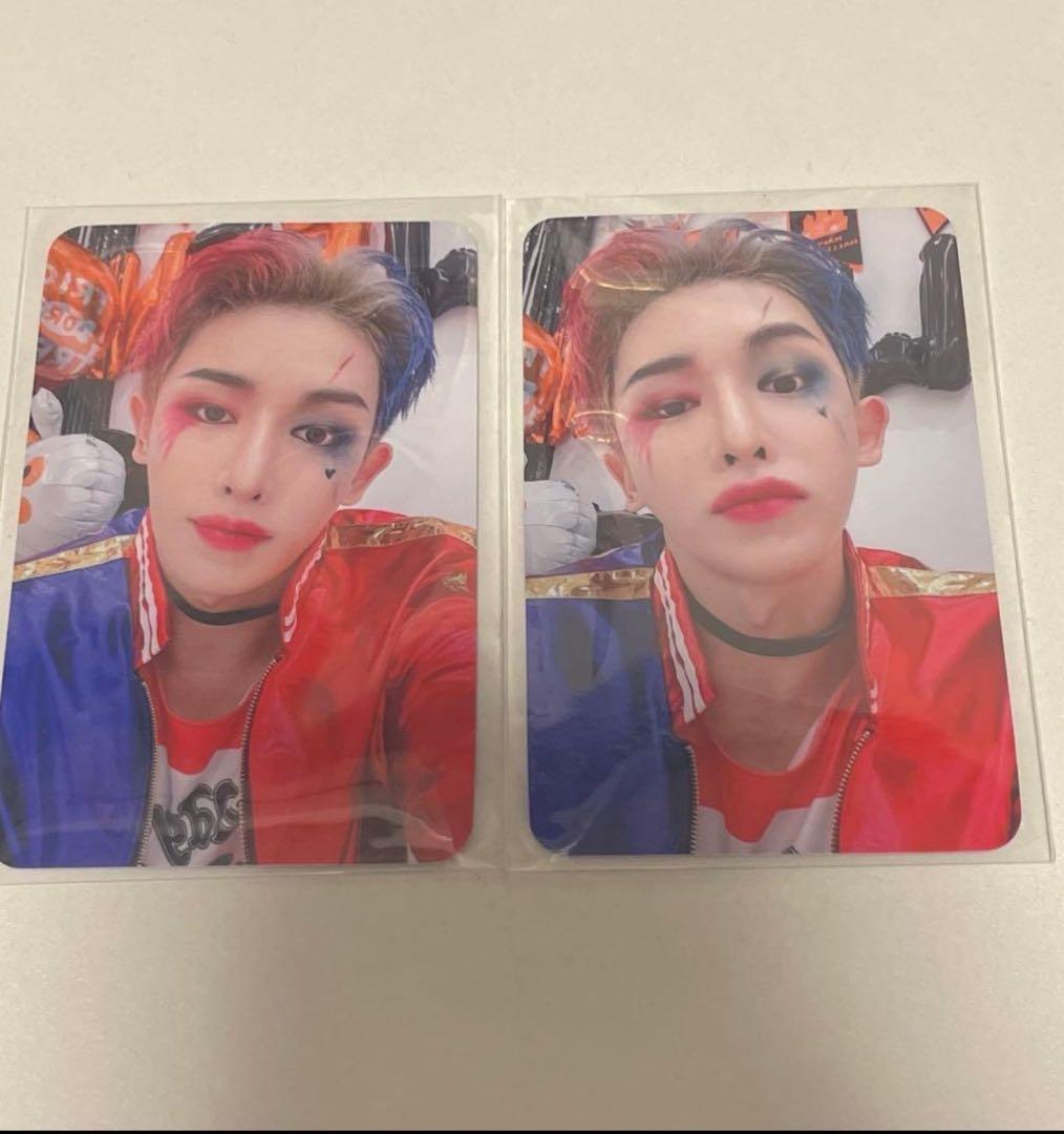 ウォノ wonho トレカ Blue Letter サウンドウェーブ ハロウィン