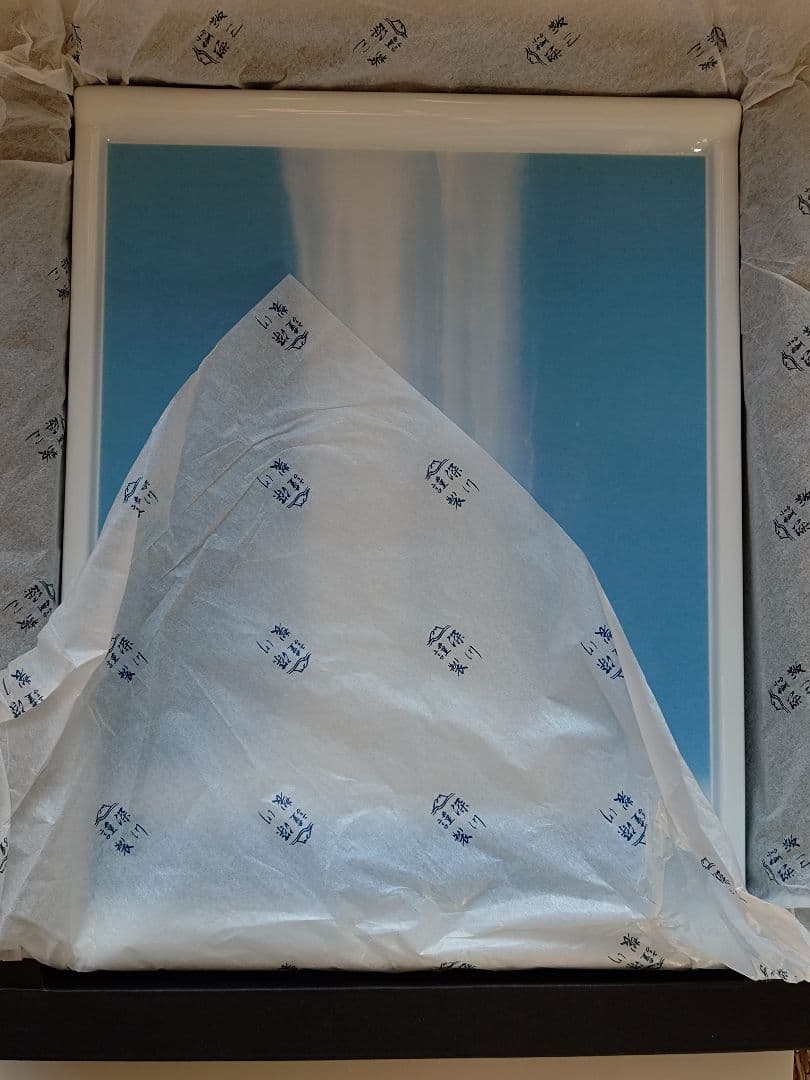 陶板画 彩磁プレート 深川製 千住博 ウォーターフォール