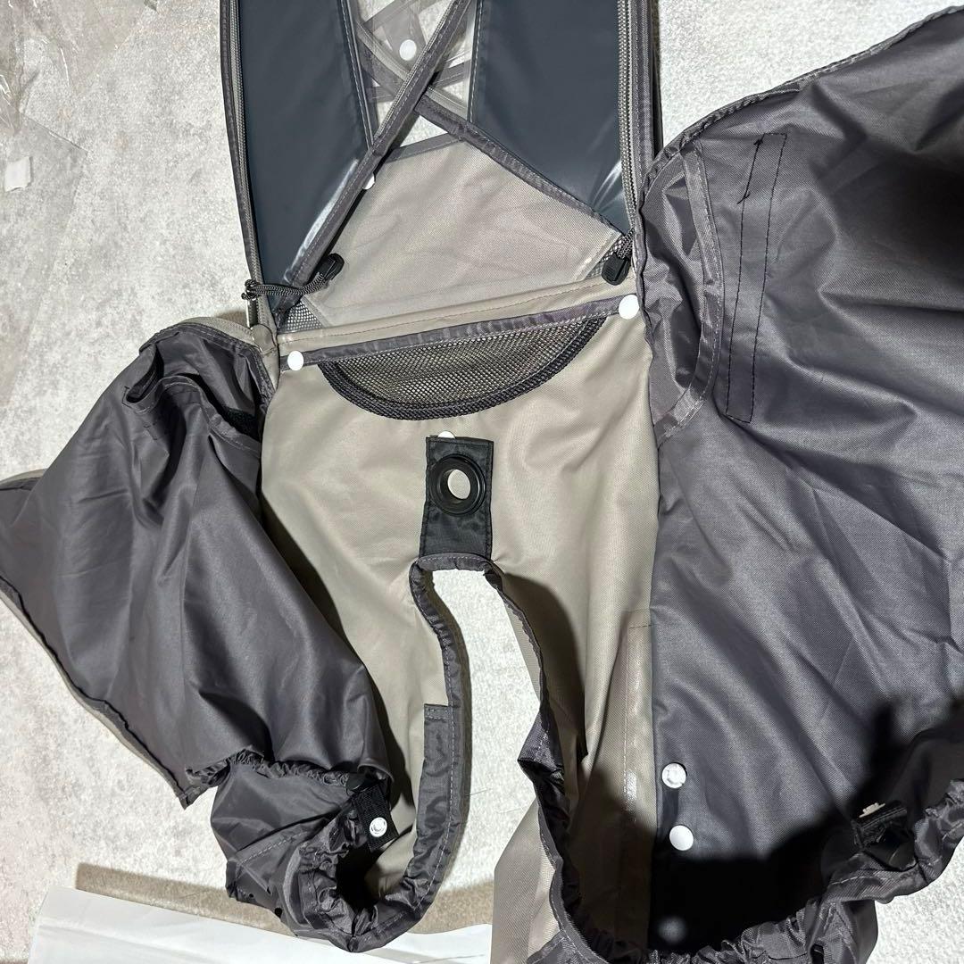 定価15800 LABOCLE チャイルドシートカバー グレー/ブラック