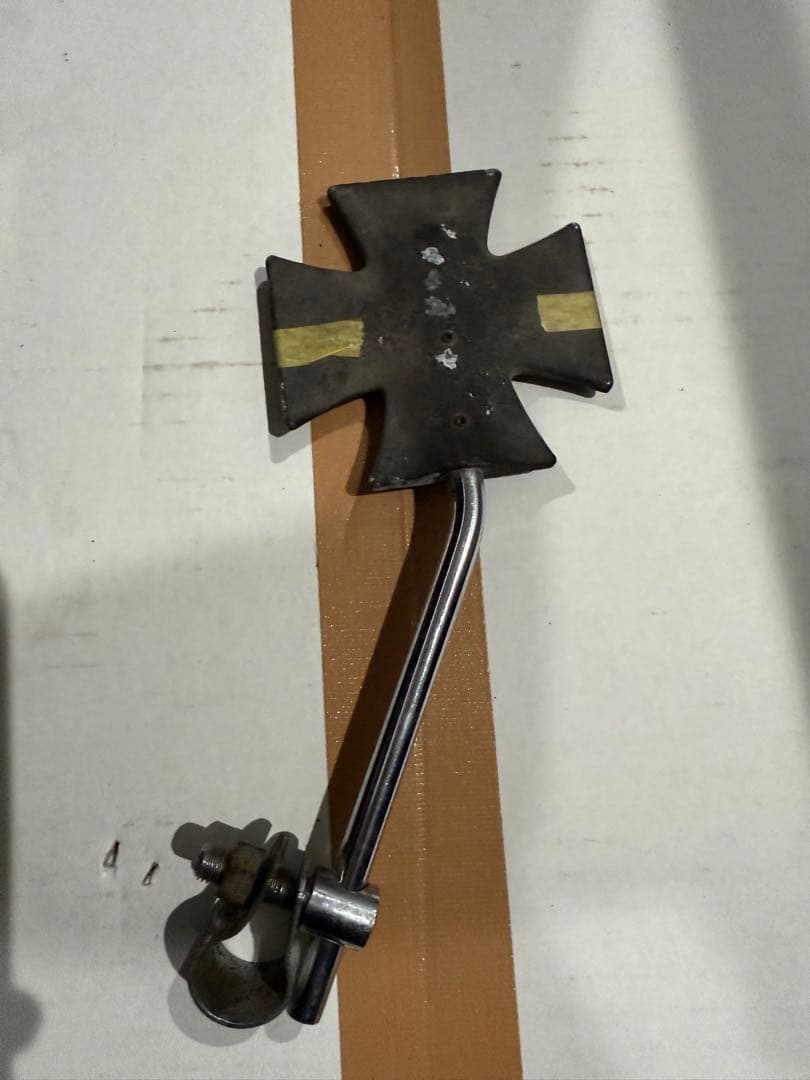 当時物！アイアンクロスミラー ハーレー アメリカン