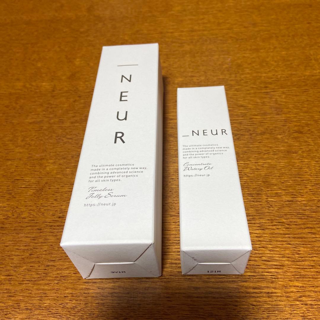 _NEURタイムレスジェリーセラムとコンセントレーイウォータリーオイルのセット