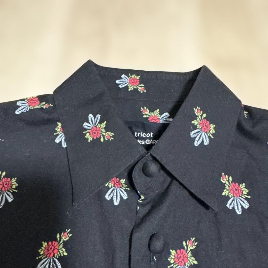 トリココムデギャルソン♡花柄シャツ