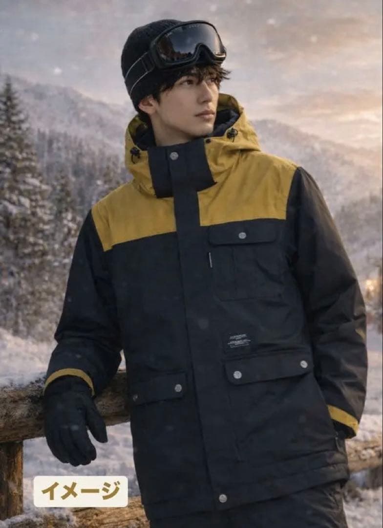 AA HARDWEAR スノーボード　ウェア　上のみM(モデル174cm)