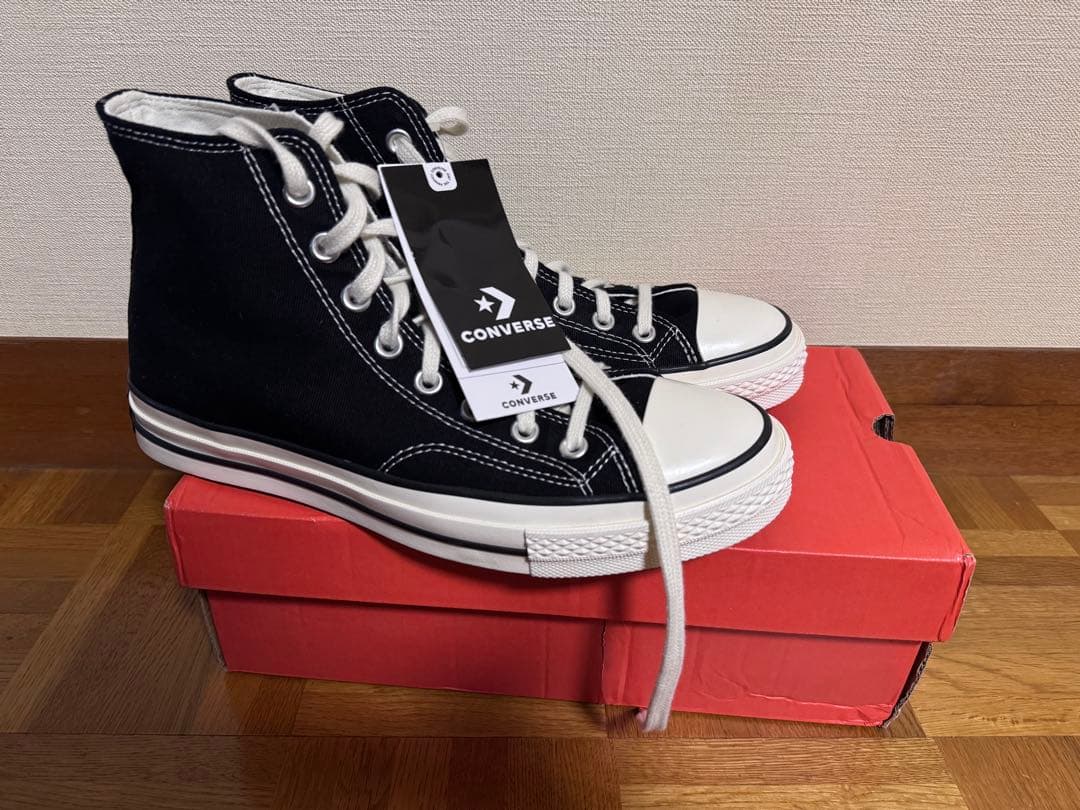 【未使用品】ハイカット CT70 ブラック hi 27cm CONVERSE