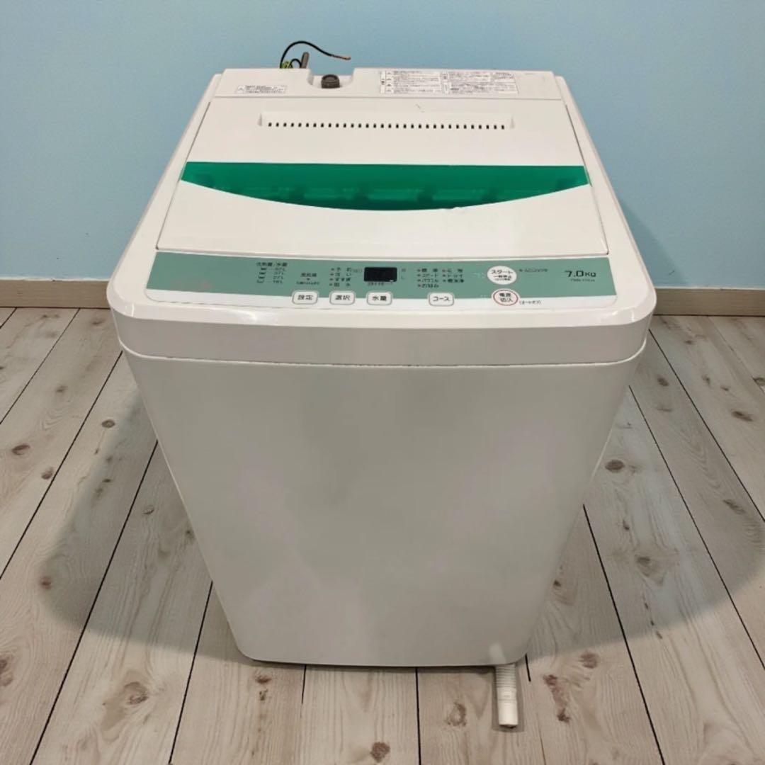 1 大阪無料配送 洗濯機　ヤマダ電機 YWM-T70D1 7.0kg ステンレス