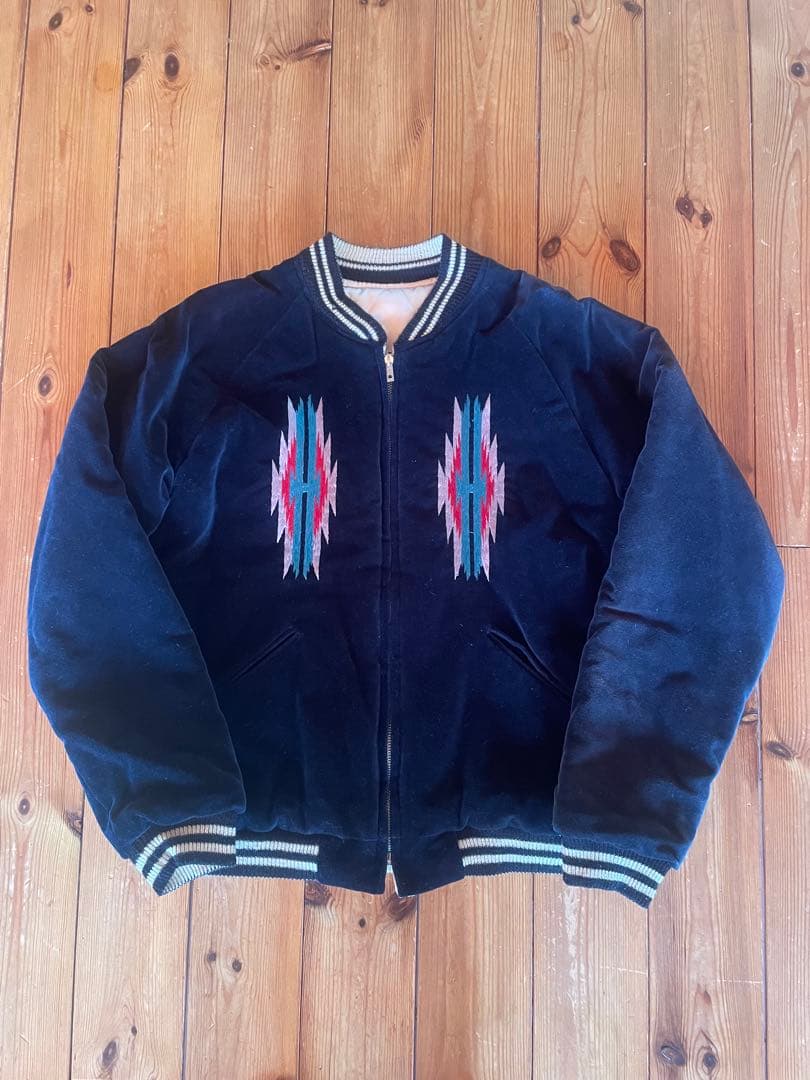 テーラー東洋 BEAMS 別珍 スカジャン オルテガ チマヨ リバーシブル