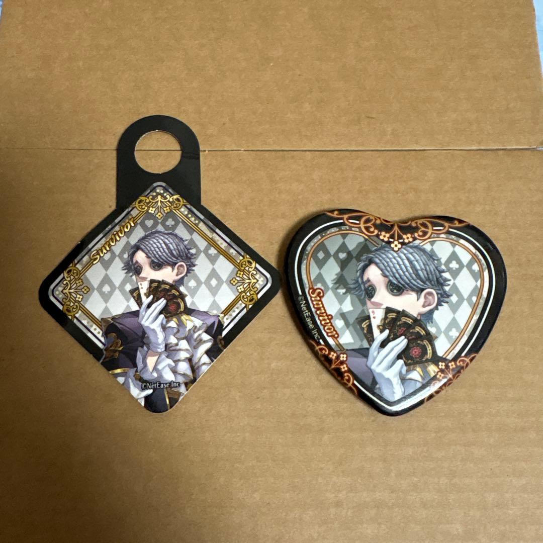 第五人格 納棺師 バトラー スイパラ ハート型缶バッジ - メルカリ