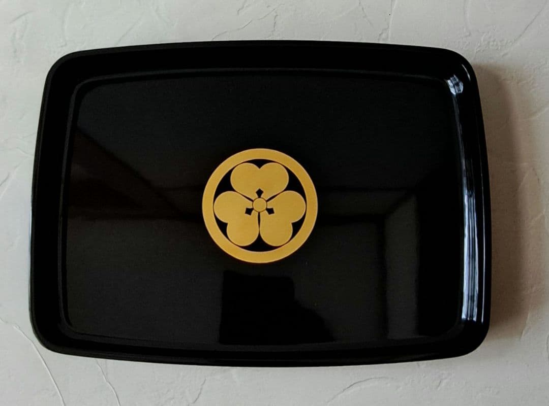 越前木製本堅地　 峰月作 広蓋 骨董品　古美術