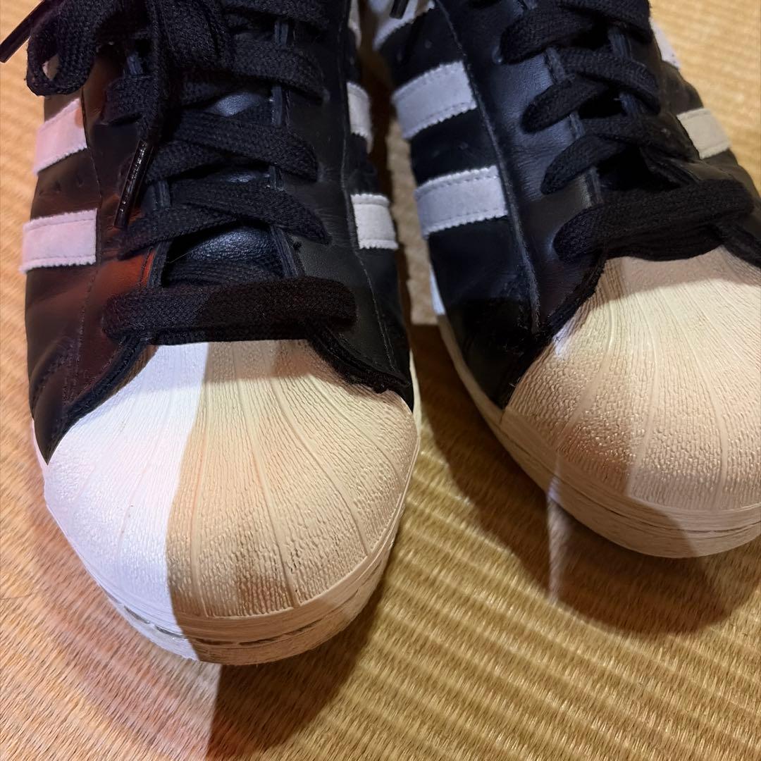 靴 adidas superstar 82 FI CORE BLACK 26.5cm
