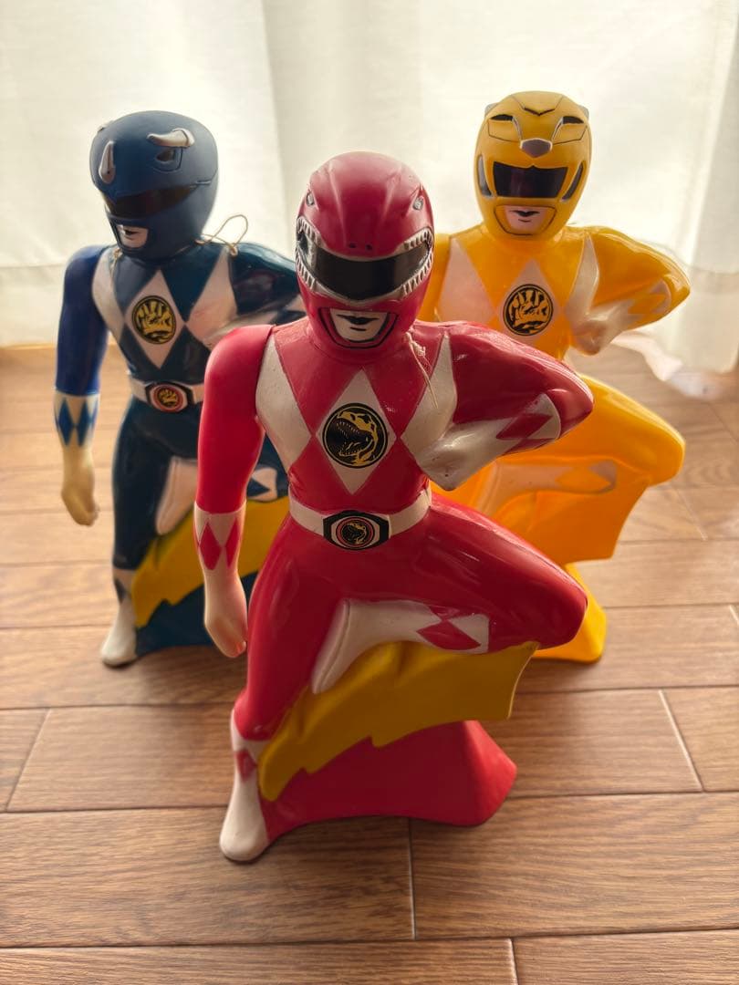 ビンテージ　バブルバスボトル　マイティ・モーフィン・パワーレンジャー 3セット