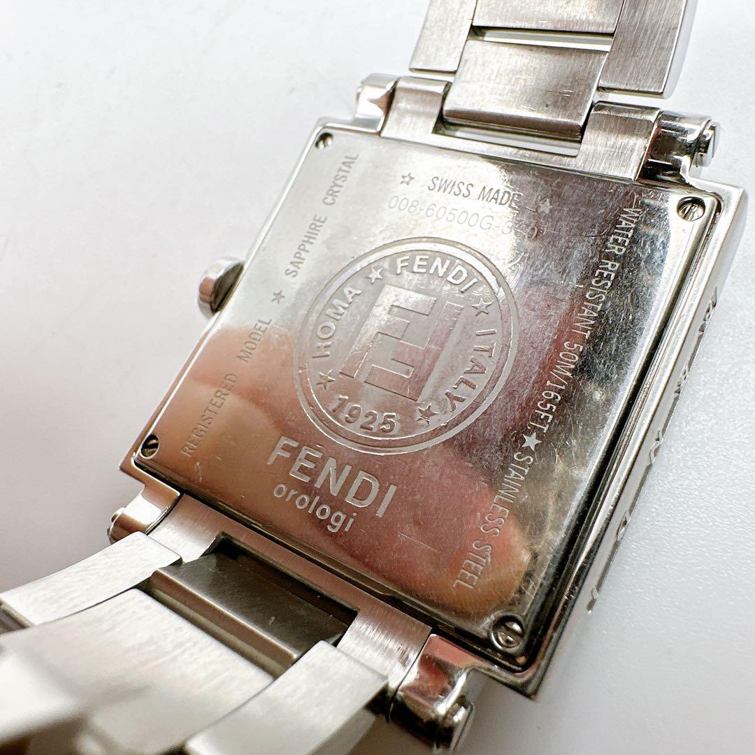 美品 稼働品 FENDI フェンディ メンズ腕時計 スクエア 60500G - メルカリ