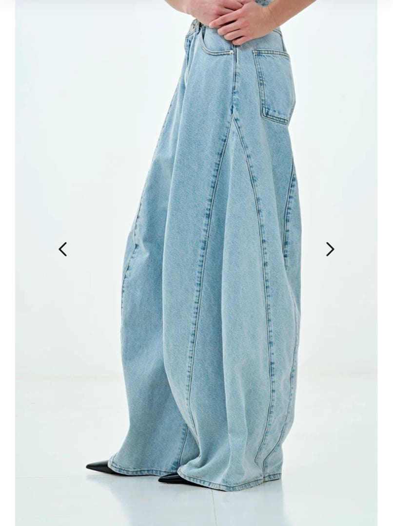 THE TOE☆Santorini Denim Pants - メルカリ