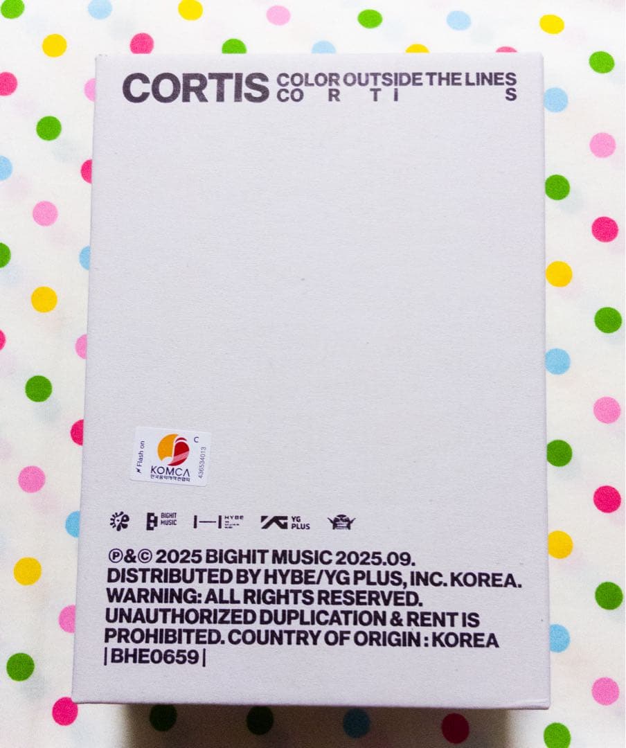 CORTIS シンギングボウルver. トレカ付き コルティス - メルカリ