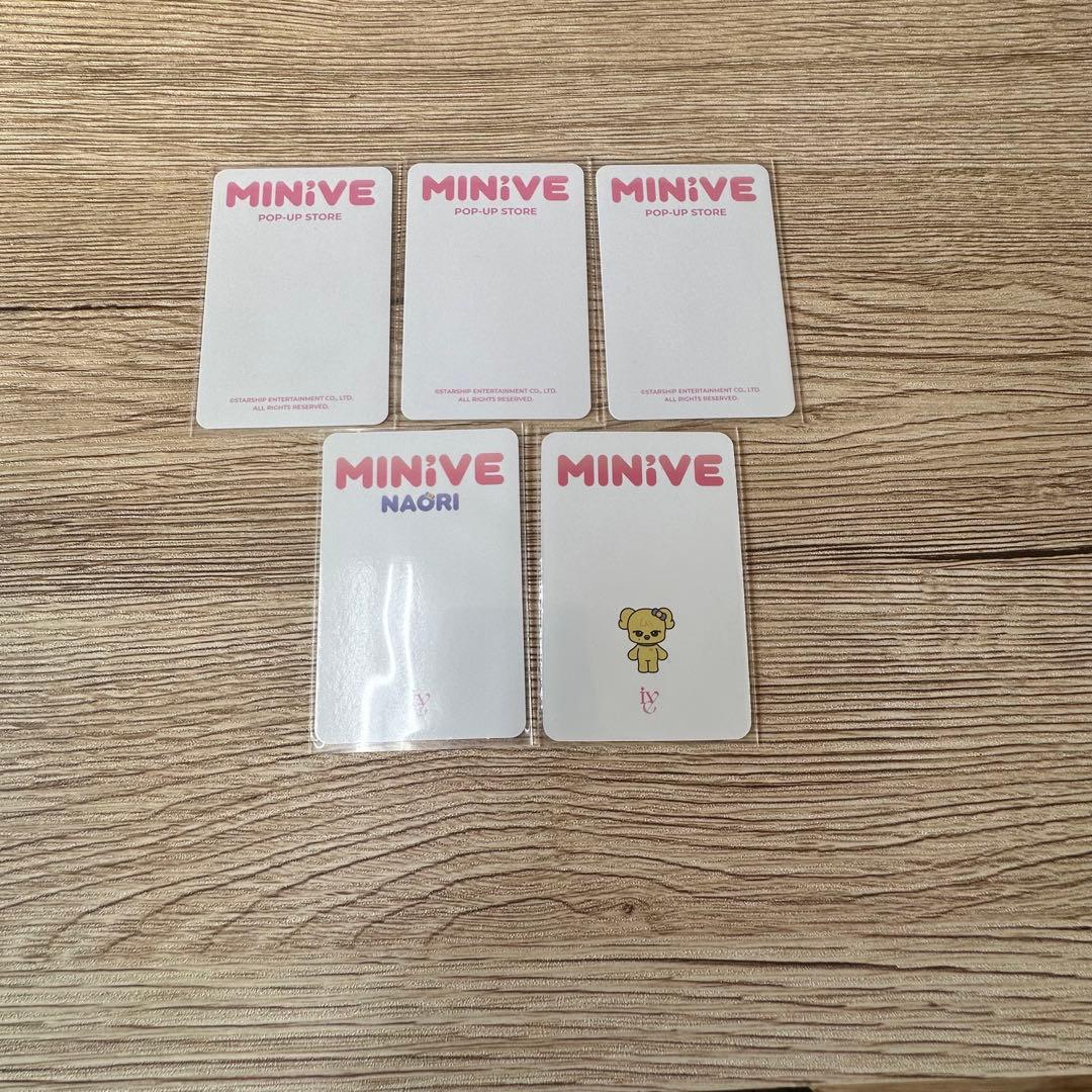 IVE MINIVE popup レイ トレカ コンプ