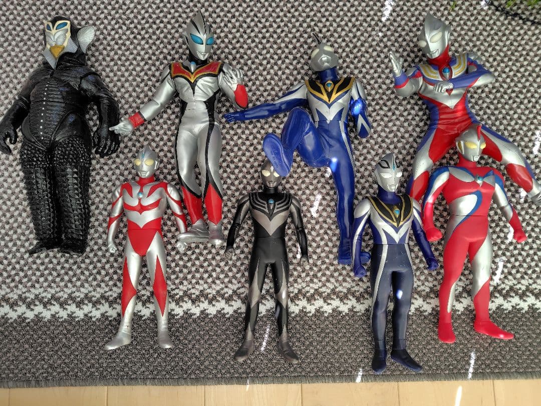 ウルトラマンシリーズ　ビックサイズフィギュア　8体
