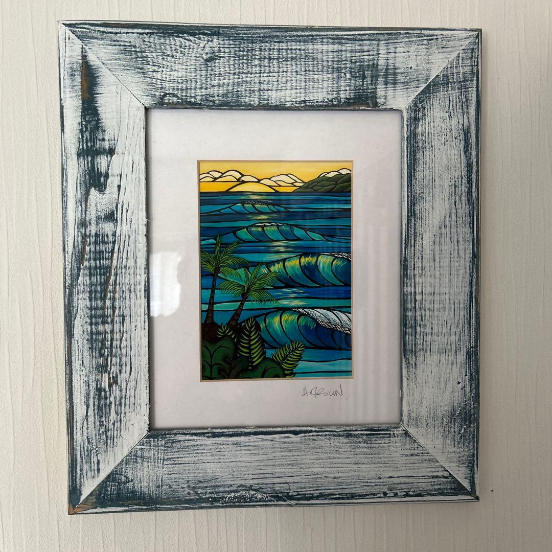 ヘザーブラウン　額縁セット