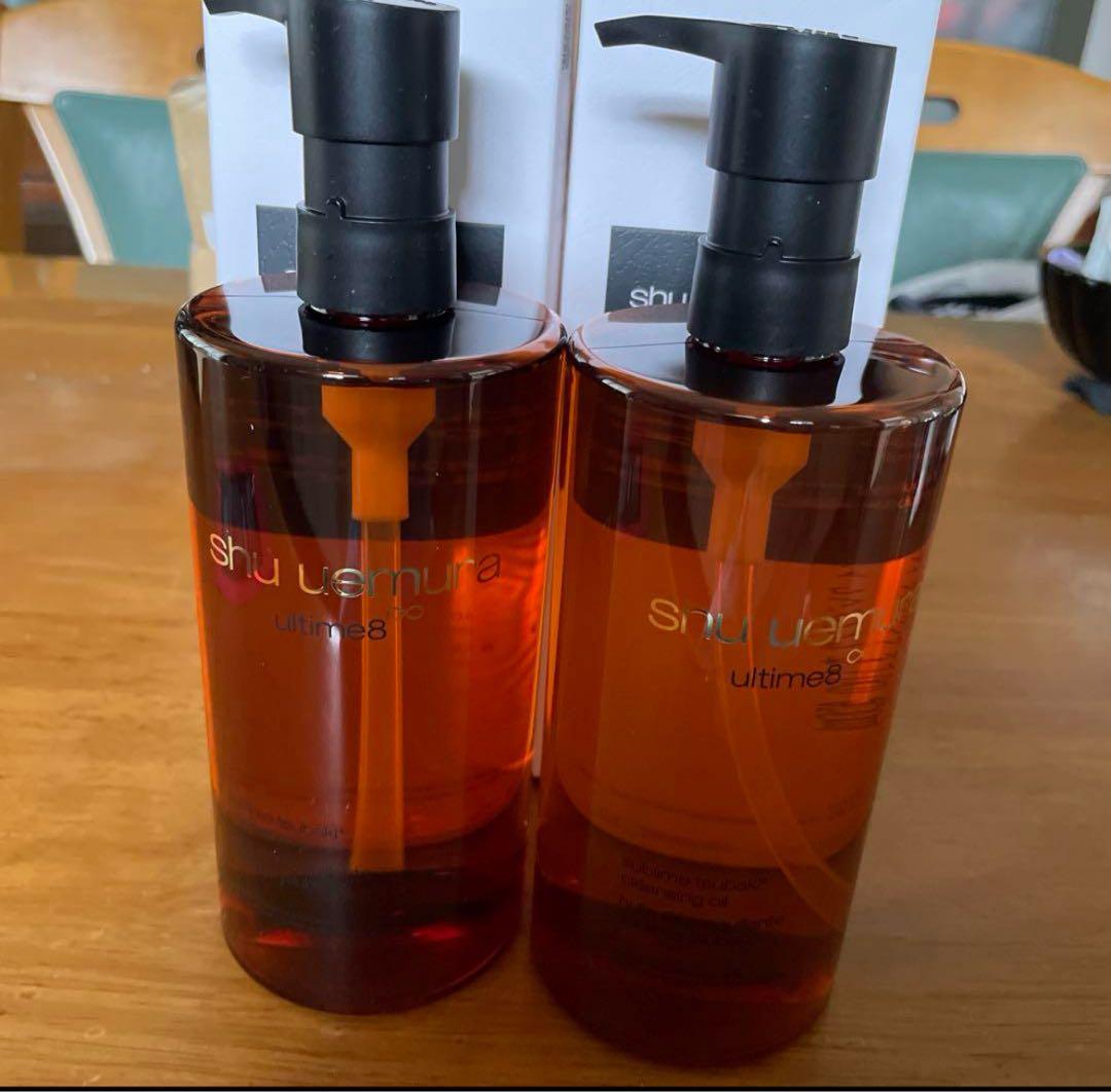 shu uemura ultimate8 クレンジングオイル 450ml 2本