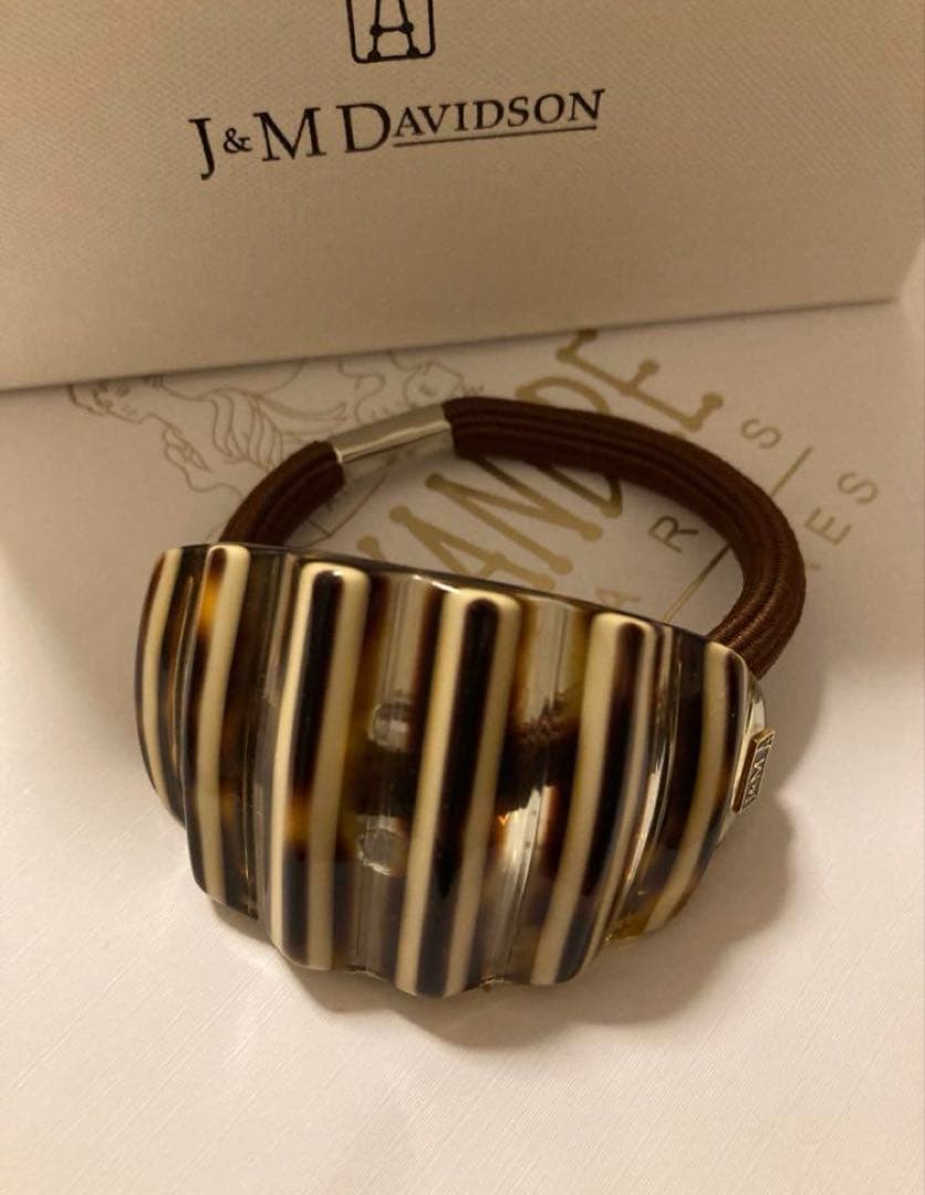 【新品未使用】ALEXANDRE DE PARIS × J&M ヘアゴム ALEXANDRE DE PARIS（アレクサンドル ドゥ パリ） アレクサンドル ドゥ