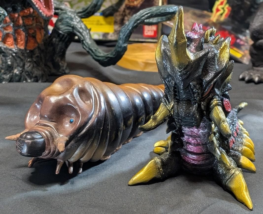 平成ゴジラVSビオランテ・モスラ他（バンダイ）ソフビフィギュア8体セット