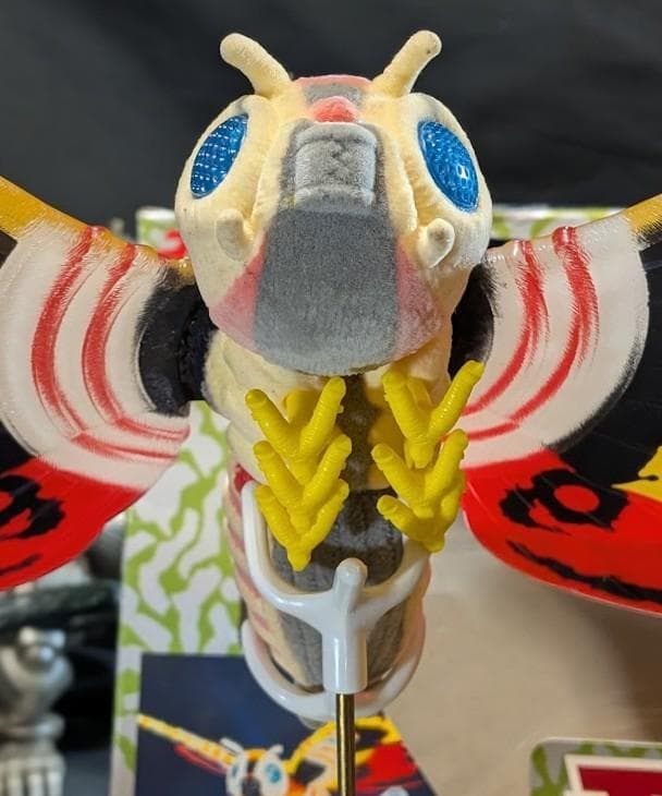 平成ゴジラVSビオランテ・モスラ他（バンダイ）ソフビフィギュア8体セット