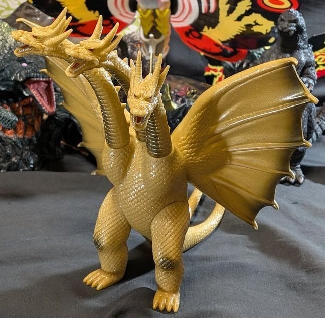 平成ゴジラVSビオランテ・モスラ他（バンダイ）ソフビフィギュア8体セット