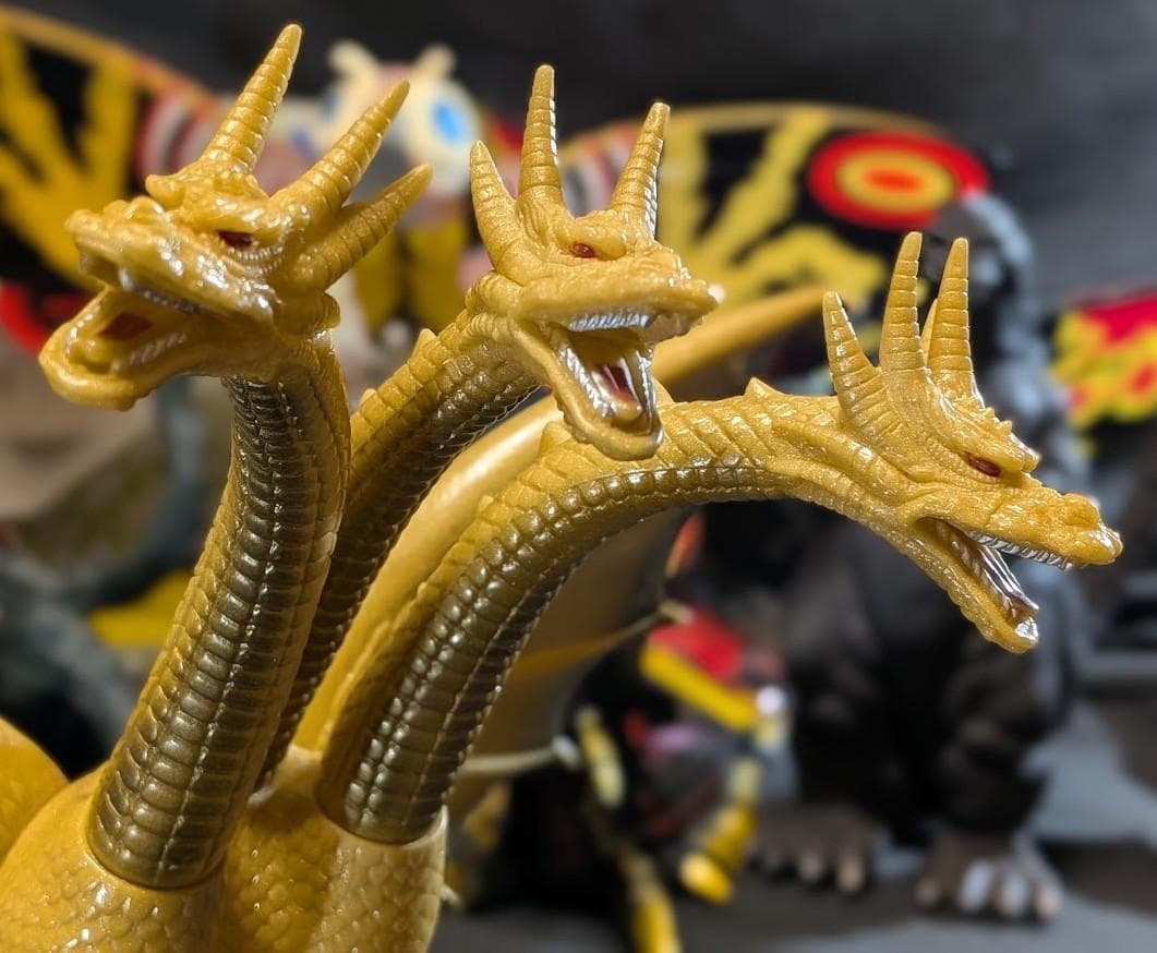 平成ゴジラVSビオランテ・モスラ他（バンダイ）ソフビフィギュア8体セット