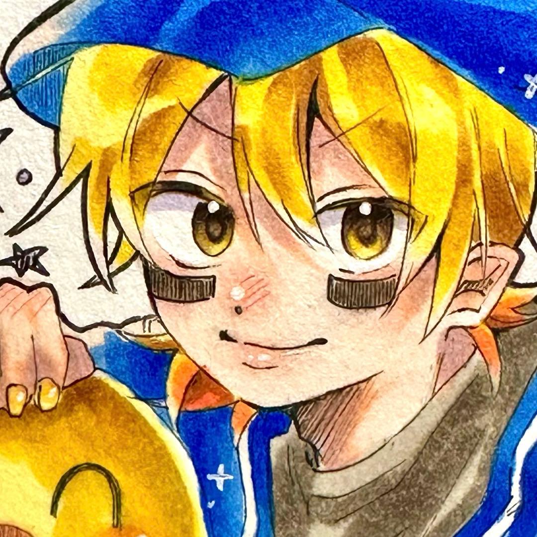 手描きイラスト mzyd シャオロン まじめにヤバシティ - メルカリ