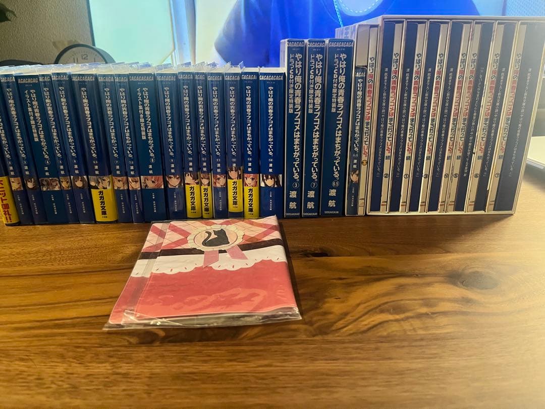 俺ガイル(続)DVD.小説全巻セット、1期初回特典付き