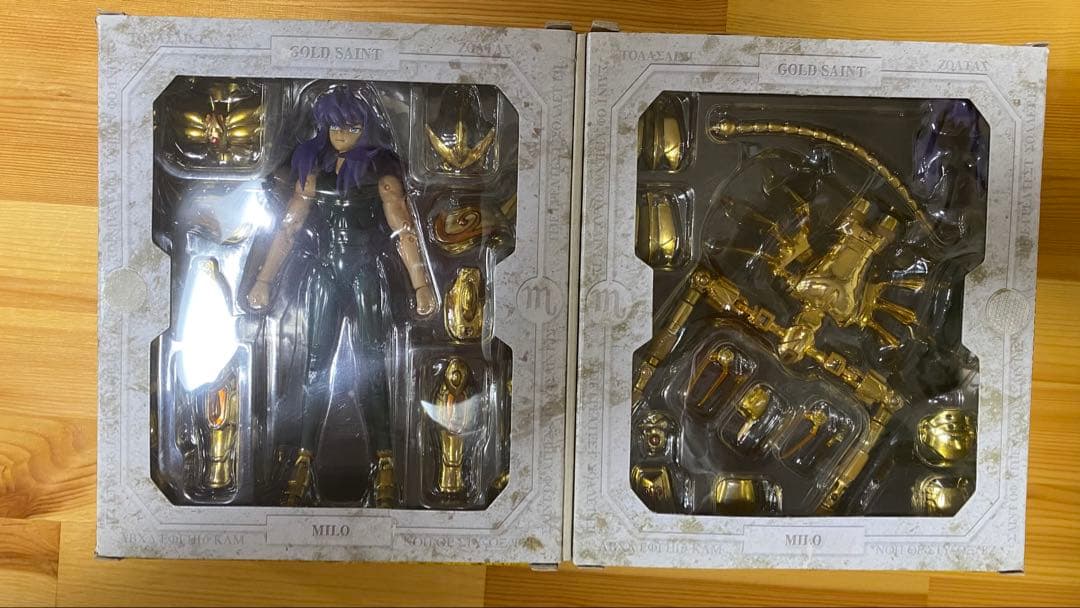 聖闘士星矢 フィギュア 2点セット 牡牛座アルデバラン／スコーピオン