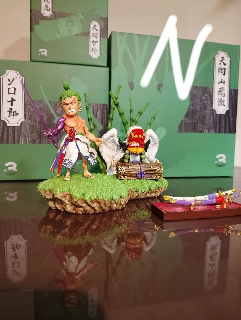 ワンピース YZ ゾロ 天狗山飛徹　ガレージキット スタチュー フィギュア