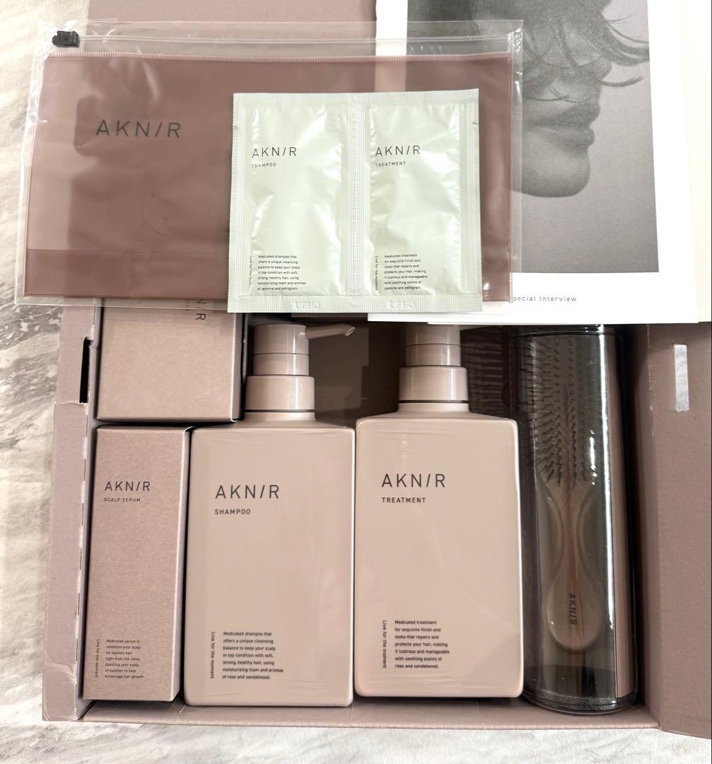 新品未開封　アクニー　シャンプー　トリートメント　パーフェクトセット　ローズ