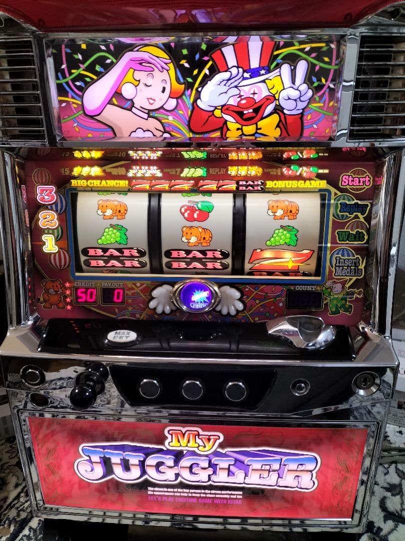 送料込み　パチスロ　5号機 マイジャグラー2　最終値下げ 北電子 ミスタージャグラー 中古パチスロ実機 A-SLOT