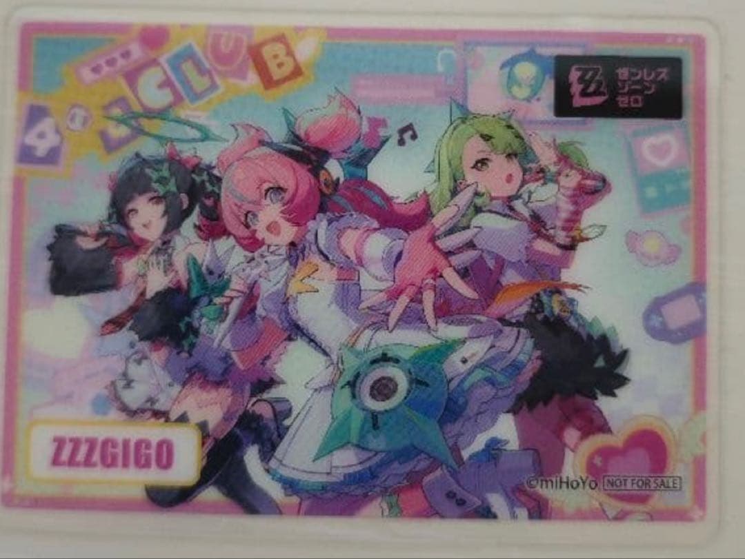 ゼンレスゾーンゼロ サンリオコラボ ポストカード全種+クリアカード1枚