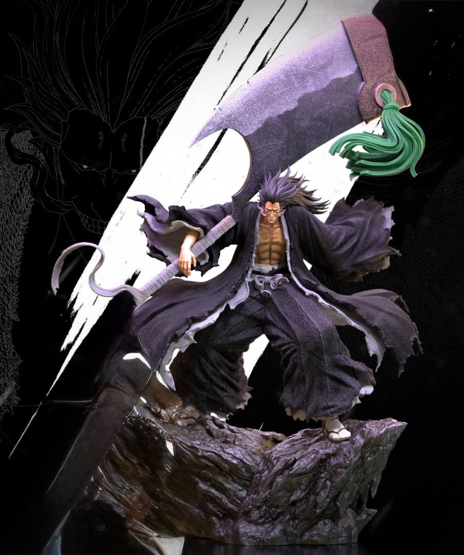 更木剣八 BLEACH フィギュア ガレージキット 未塗装未組立 1/6 - メルカリ