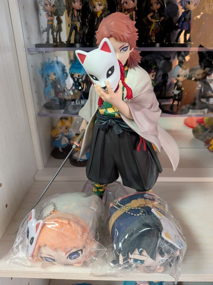 一番くじ鬼滅の刃ラストワン賞　錆兎＆もちころりん