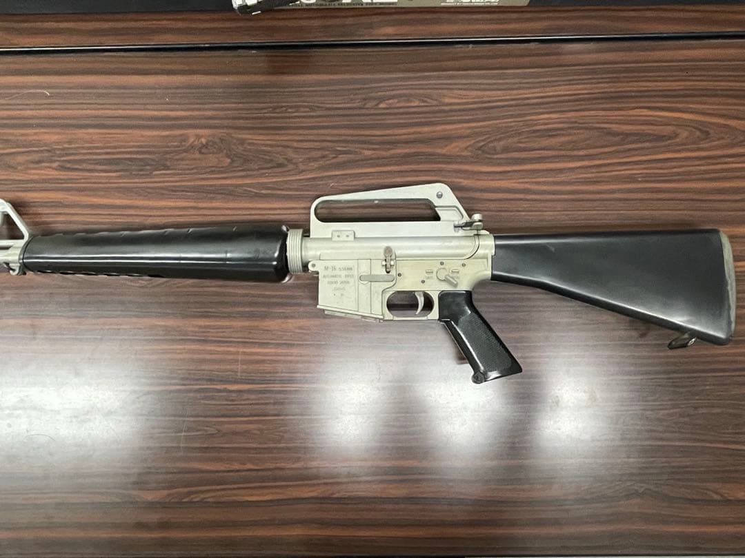 【モデルガン？】M16 置物 オブジェ 【 ジャンク】