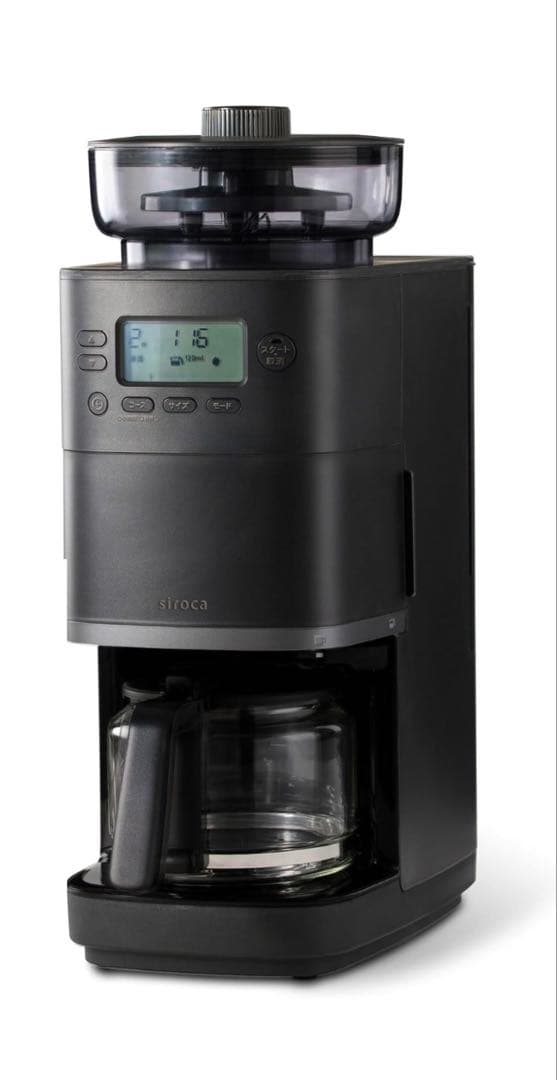 siroca⭐︎カフェばこプロ⭐︎コーン式全自動コーヒーメーカー シロカ コーン式全自動コーヒーメーカー カフェばこPRO SC-C251を