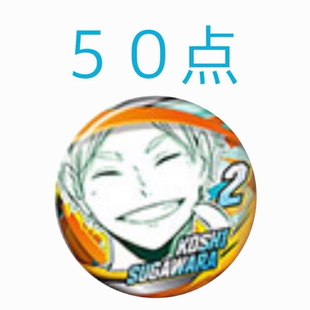 ハイキュー　ファンパーク　ファンパ コレクション缶バッジ　コレ缶　FUN 菅原