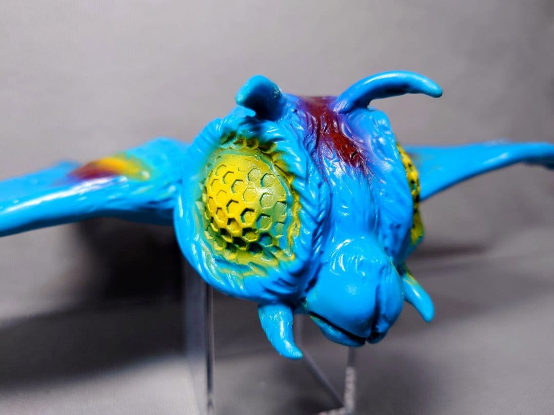 ゴジラ　ブルマァク　モスラ成虫　ソフビ　1992年 復刻版　幅32㎝