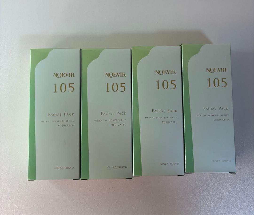 ノエビア 105 薬用フェイシャルパック 4本セット 未使用 まとめ売り