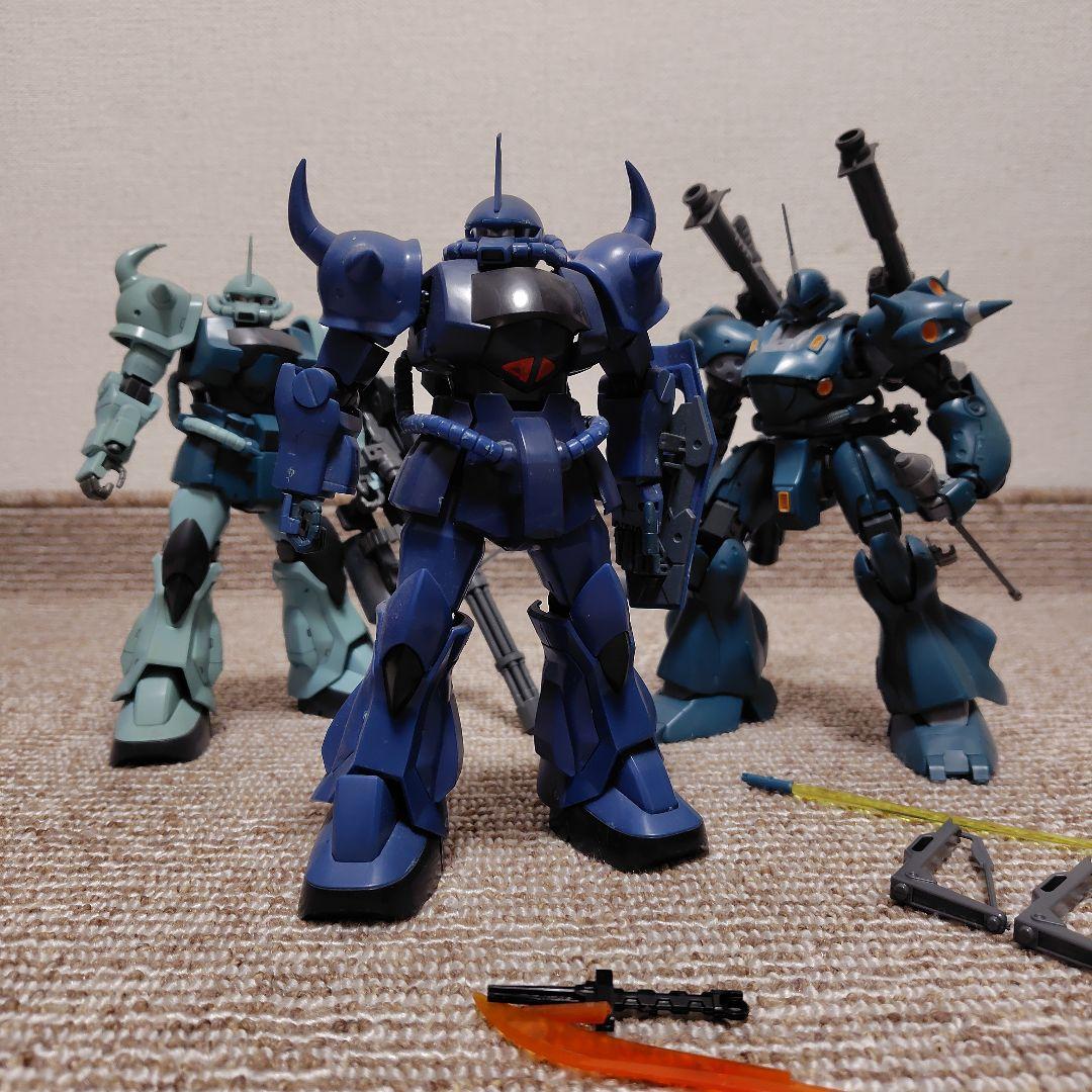 ガンプラ MG セット 3体 漢の機体 グフ ケンプファー