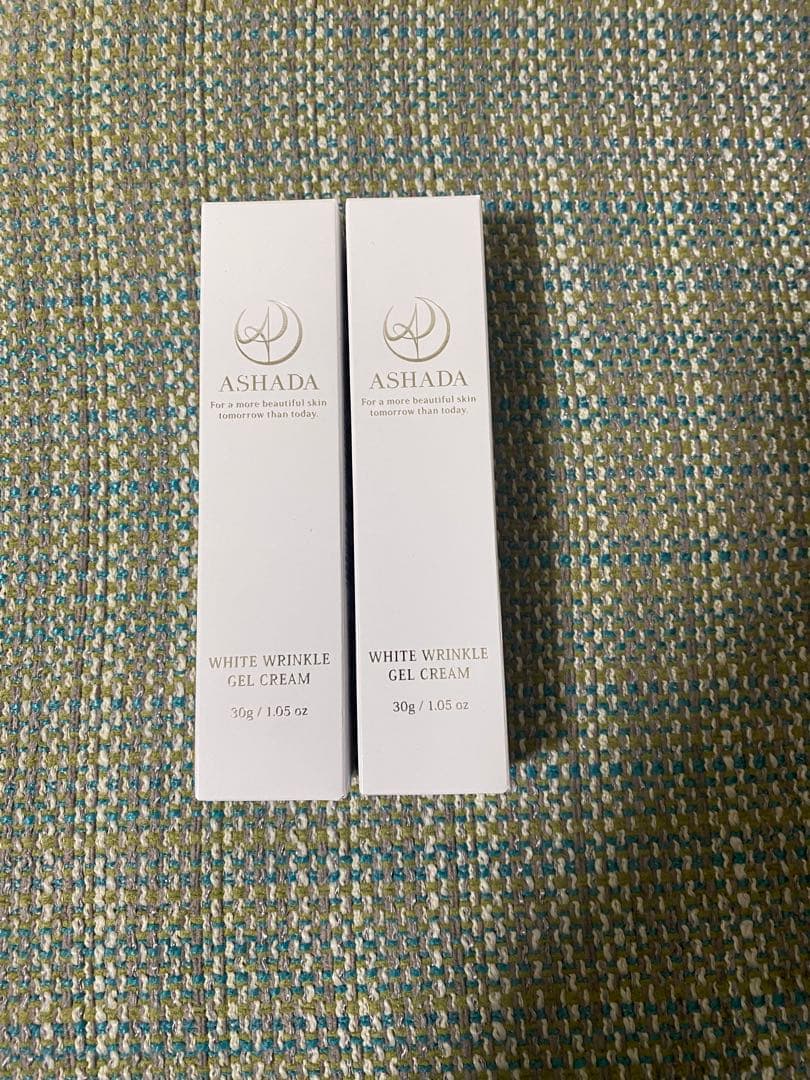 【新品未使用】ASHADA ホワイトリンクルゲルクリーム 30g 2本