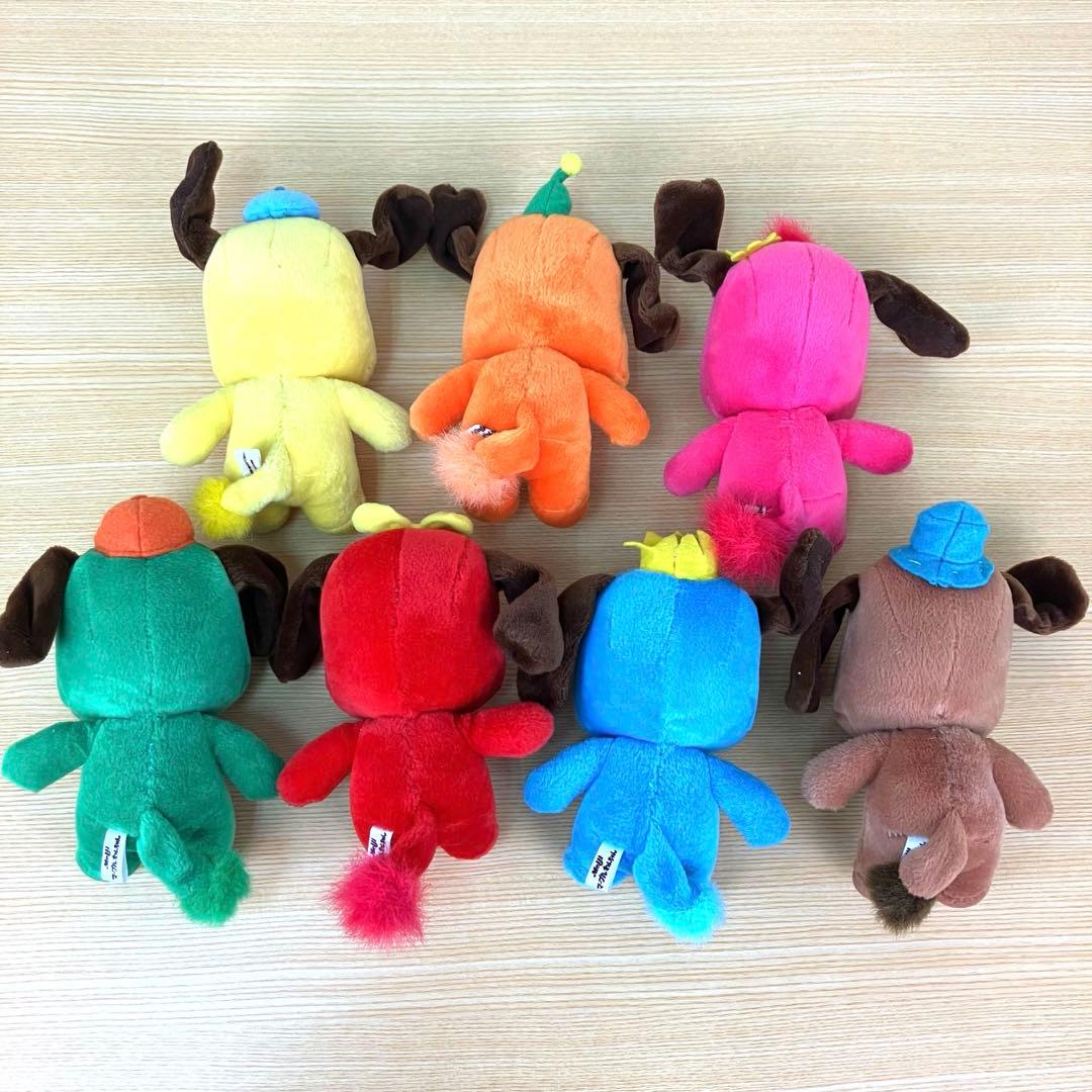 明治 マーブルわんちゃん 7匹ぬいぐるみ - メルカリ