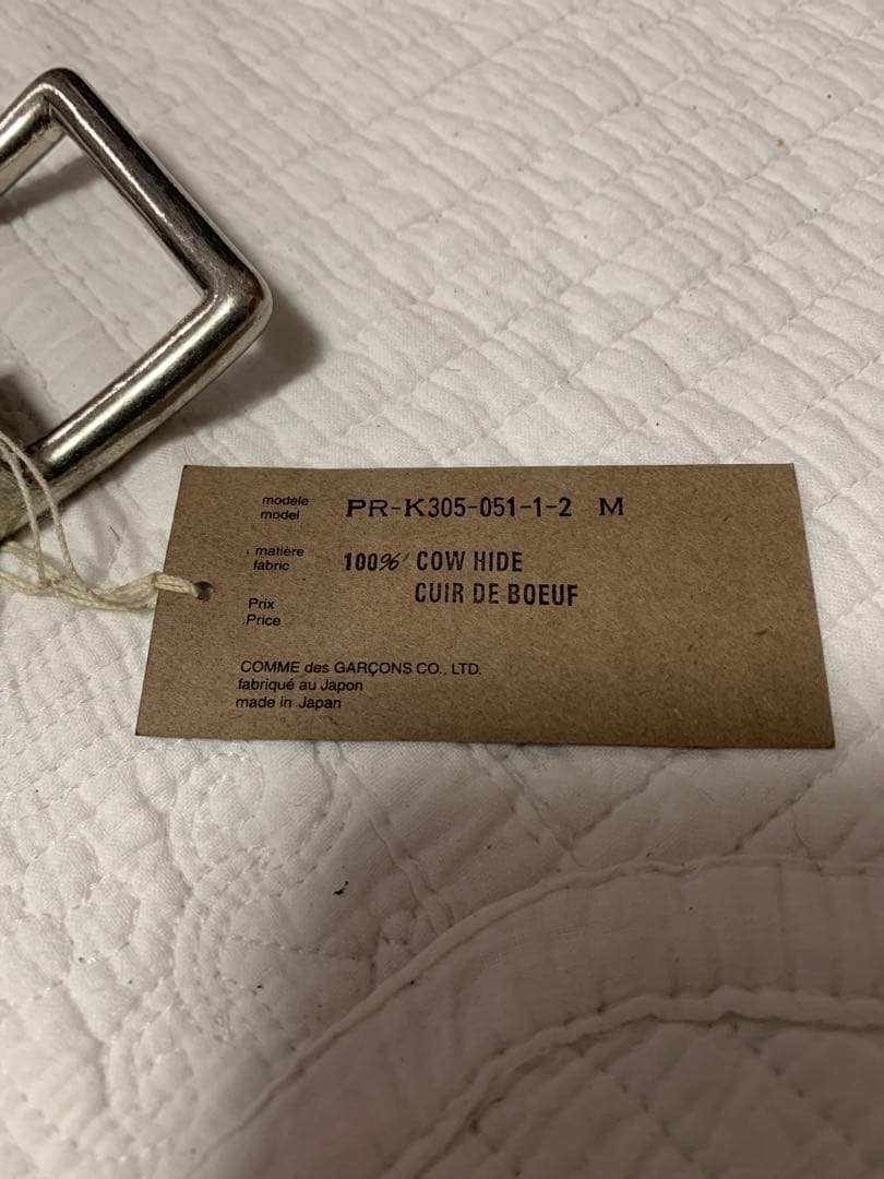 ZooTV様専用 バッドボーイ期 レザーベルト コムデギャルソンオム
