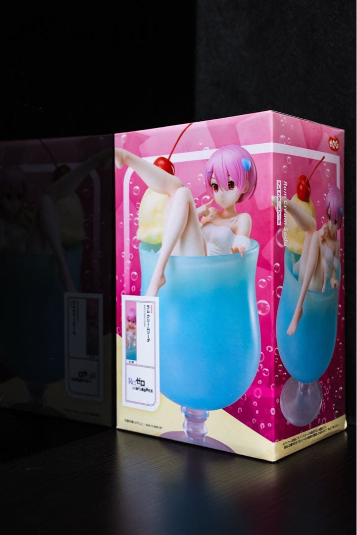 Re:ゼロ ラム クリームソーダ フィギュア - メルカリ