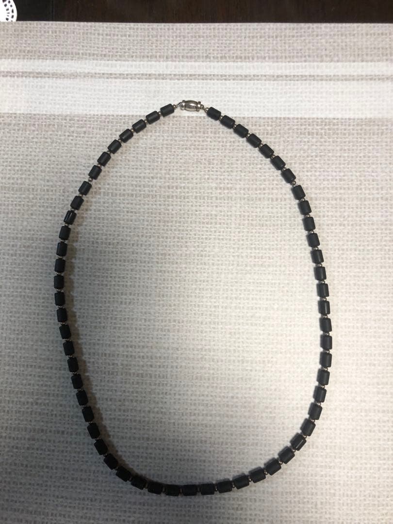 た*ん様 CH R IOインパルスブラックネックレス65cm