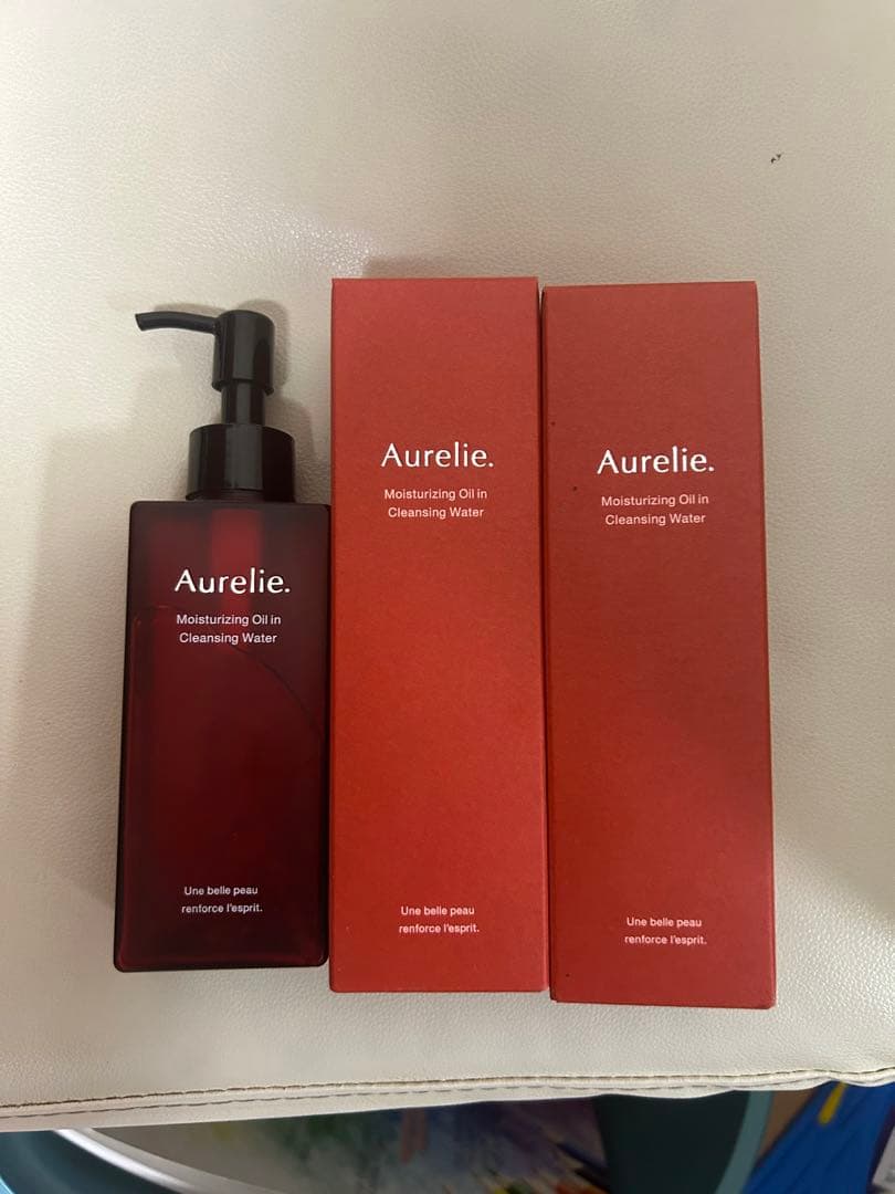 オレリー　モイストオイルインクレンジングウォーター　未開封2本+おまけ付