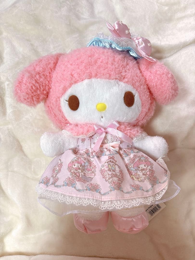 希少レア タグ付き マイメロディ40周年 大人ファッションシリーズぬいぐるみ