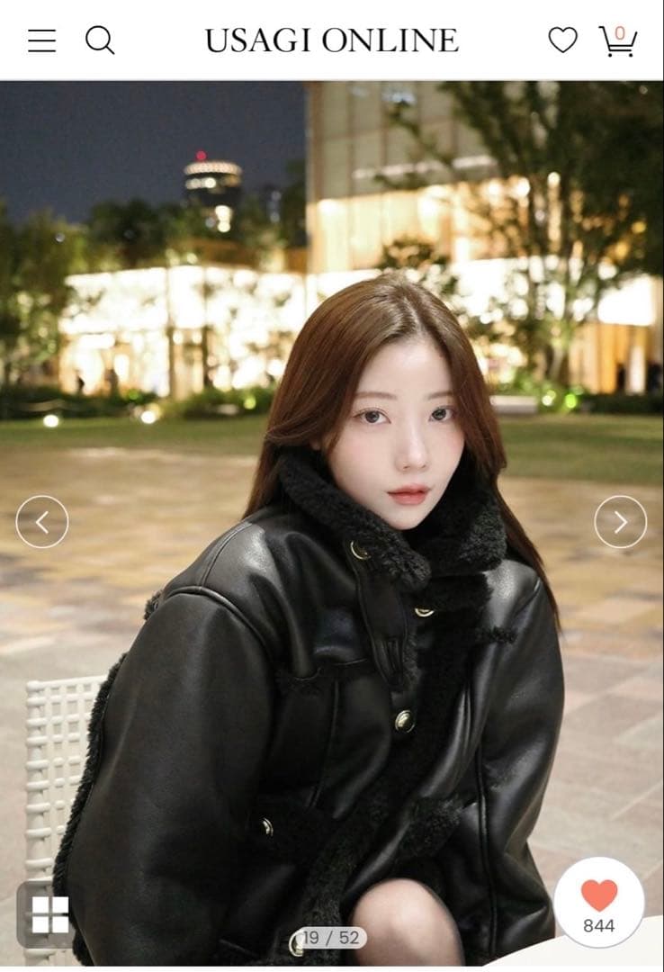 SNIDEL 完売品 【WEB限定/ボアコレクション】金ボタンバリエジャケット